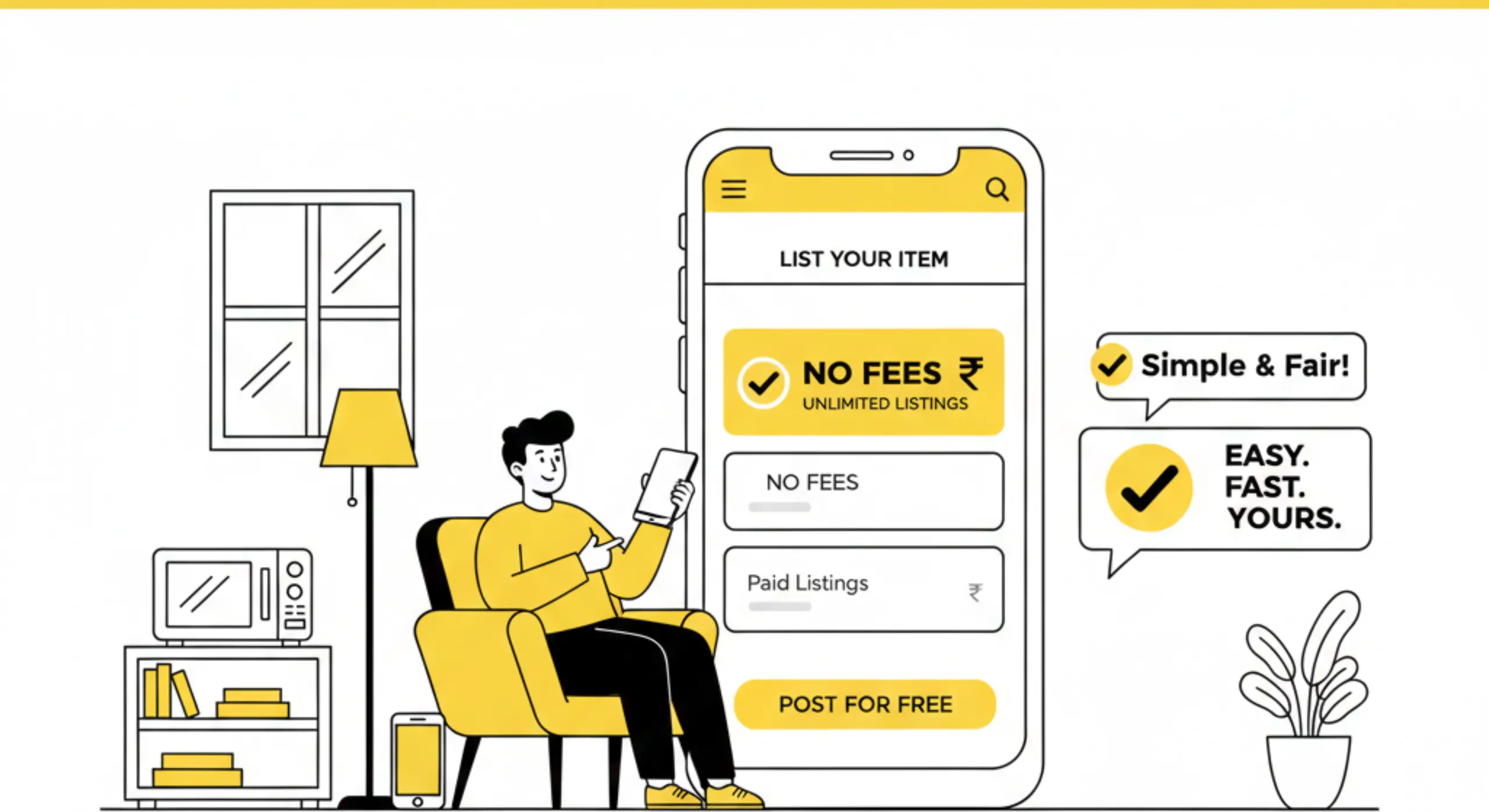 Free listings for local sellers on Sympl – sell items quickly and without fees