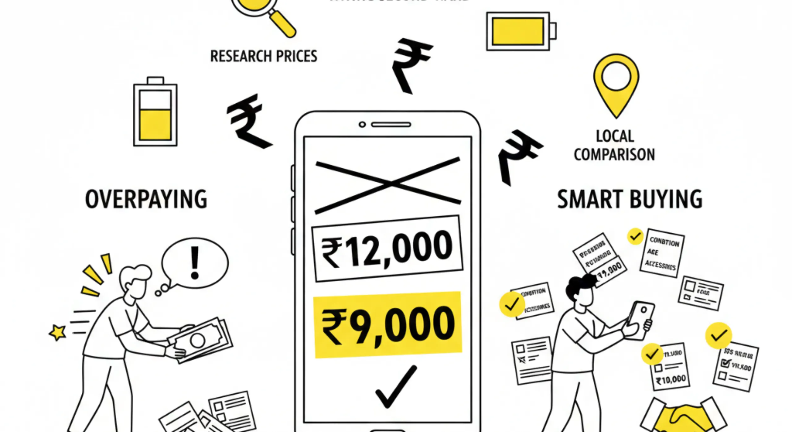 how to avoid overpaying when buying used items locally
